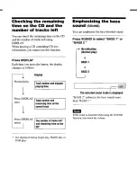 Preview for 14 page of Sony Walkman D-EJ825 Operating Instructions Manual