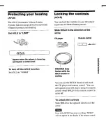 Preview for 15 page of Sony Walkman D-EJ825 Operating Instructions Manual