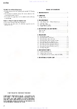 Предварительный просмотр 2 страницы Sony Walkman D-F20 Service Manual