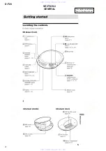 Предварительный просмотр 4 страницы Sony Walkman D-F20 Service Manual