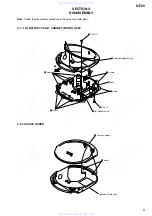 Предварительный просмотр 5 страницы Sony Walkman D-F20 Service Manual