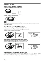 Preview for 10 page of Sony Walkman D-F21 Operating Instructions Manual