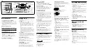 Preview for 2 page of Sony Walkman D-FJ041 Operating Instructions