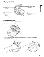 Предварительный просмотр 5 страницы Sony Walkman D-FS601 Operating Instructions Manual