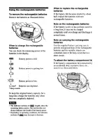 Предварительный просмотр 22 страницы Sony Walkman D-FS601 Operating Instructions Manual