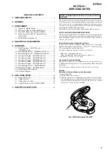 Предварительный просмотр 3 страницы Sony Walkman D-FS601 Service Manual