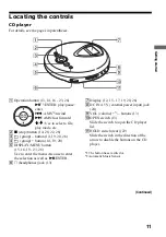 Preview for 11 page of Sony Walkman D-NE270 Operating Instructions Manual