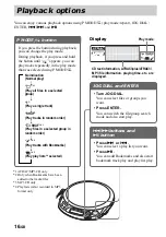 Предварительный просмотр 16 страницы Sony Walkman D-NE511 Operating Instructions Manual