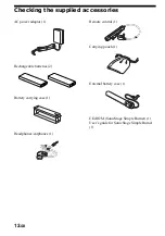 Предварительный просмотр 12 страницы Sony Walkman D-NE9 Operating Instructions Manual