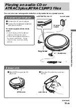 Предварительный просмотр 13 страницы Sony Walkman D-NE9 Operating Instructions Manual