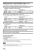 Предварительный просмотр 22 страницы Sony Walkman D-NE9 Operating Instructions Manual