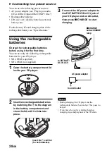 Предварительный просмотр 28 страницы Sony Walkman D-NE9 Operating Instructions Manual