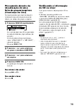 Preview for 15 page of Sony Walkman D-NF421 (Portuguese) Manual De Instruções