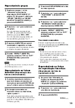 Preview for 19 page of Sony Walkman D-NF421 (Portuguese) Manual De Instruções