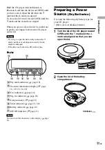 Предварительный просмотр 11 страницы Sony Walkman D-NS707F Operating Instructions Manual