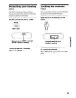 Preview for 13 page of Sony Walkman D-SJ17CK Operating Instructions Manual