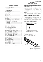 Предварительный просмотр 3 страницы Sony Walkman ICF-CD543RM Service Manual