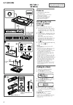 Preview for 4 page of Sony Walkman ICF-CD553RM Service Manual