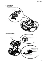 Предварительный просмотр 5 страницы Sony Walkman ICF-CD832 Service Manual