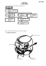 Предварительный просмотр 7 страницы Sony Walkman ICF-CD832 Service Manual