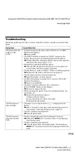 Preview for 21 page of Sony Walkman MZ-E310 Operating Instructions Manual