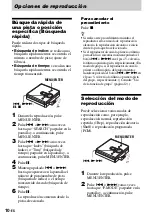 Preview for 76 page of Sony Walkman MZ-E310 Operating Instructions Manual