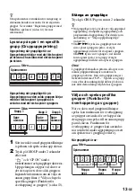 Предварительный просмотр 123 страницы Sony Walkman MZ-E310 Operating Instructions Manual