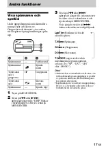 Предварительный просмотр 127 страницы Sony Walkman MZ-E310 Operating Instructions Manual