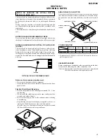 Preview for 3 page of Sony Walkman MZ-E505 Service Manual