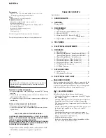 Preview for 2 page of Sony Walkman MZ-E710 Service Manual