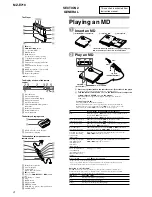 Preview for 4 page of Sony Walkman MZ-E710 Service Manual