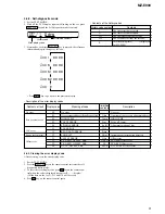 Предварительный просмотр 9 страницы Sony Walkman MZ-E900 Service Manual