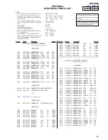 Предварительный просмотр 27 страницы Sony Walkman MZ-E900 Service Manual