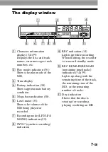 Предварительный просмотр 7 страницы Sony Walkman MZ-G755 Operating Instructions Manual