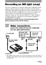 Предварительный просмотр 13 страницы Sony Walkman MZ-G755 Operating Instructions Manual