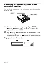 Предварительный просмотр 34 страницы Sony Walkman MZ-G755 Operating Instructions Manual