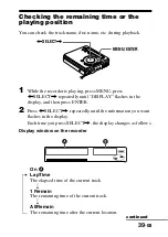 Предварительный просмотр 39 страницы Sony Walkman MZ-G755 Operating Instructions Manual