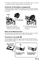 Предварительный просмотр 61 страницы Sony Walkman MZ-G755 Operating Instructions Manual