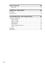 Preview for 6 page of Sony Walkman MZ-N520 Operating Instructions Manual