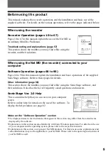 Preview for 9 page of Sony Walkman MZ-N520 Operating Instructions Manual