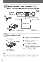 Preview for 18 page of Sony Walkman MZ-N520 Operating Instructions Manual