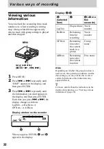 Preview for 22 page of Sony Walkman MZ-N520 Operating Instructions Manual