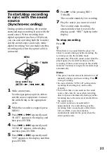 Preview for 23 page of Sony Walkman MZ-N520 Operating Instructions Manual