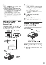 Preview for 25 page of Sony Walkman MZ-N520 Operating Instructions Manual