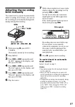 Preview for 27 page of Sony Walkman MZ-N520 Operating Instructions Manual