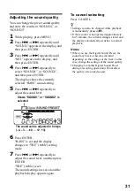 Preview for 31 page of Sony Walkman MZ-N520 Operating Instructions Manual