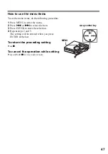 Preview for 47 page of Sony Walkman MZ-N520 Operating Instructions Manual