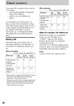 Preview for 52 page of Sony Walkman MZ-N520 Operating Instructions Manual