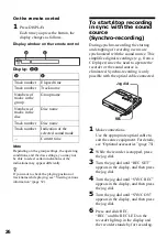 Предварительный просмотр 26 страницы Sony Walkman MZ-N910 Operating Instructions Manual