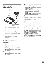 Предварительный просмотр 29 страницы Sony Walkman MZ-N910 Operating Instructions Manual